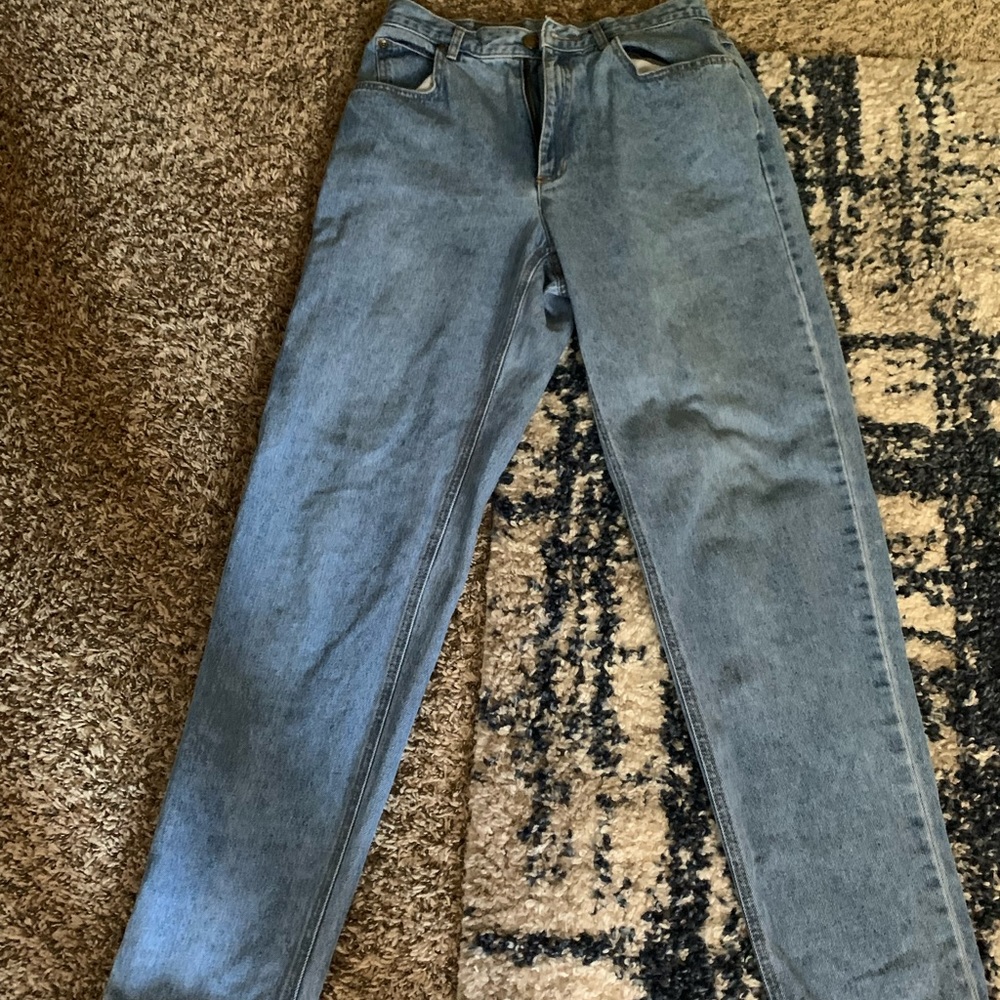 Vintage High Waisted Mom Jeans